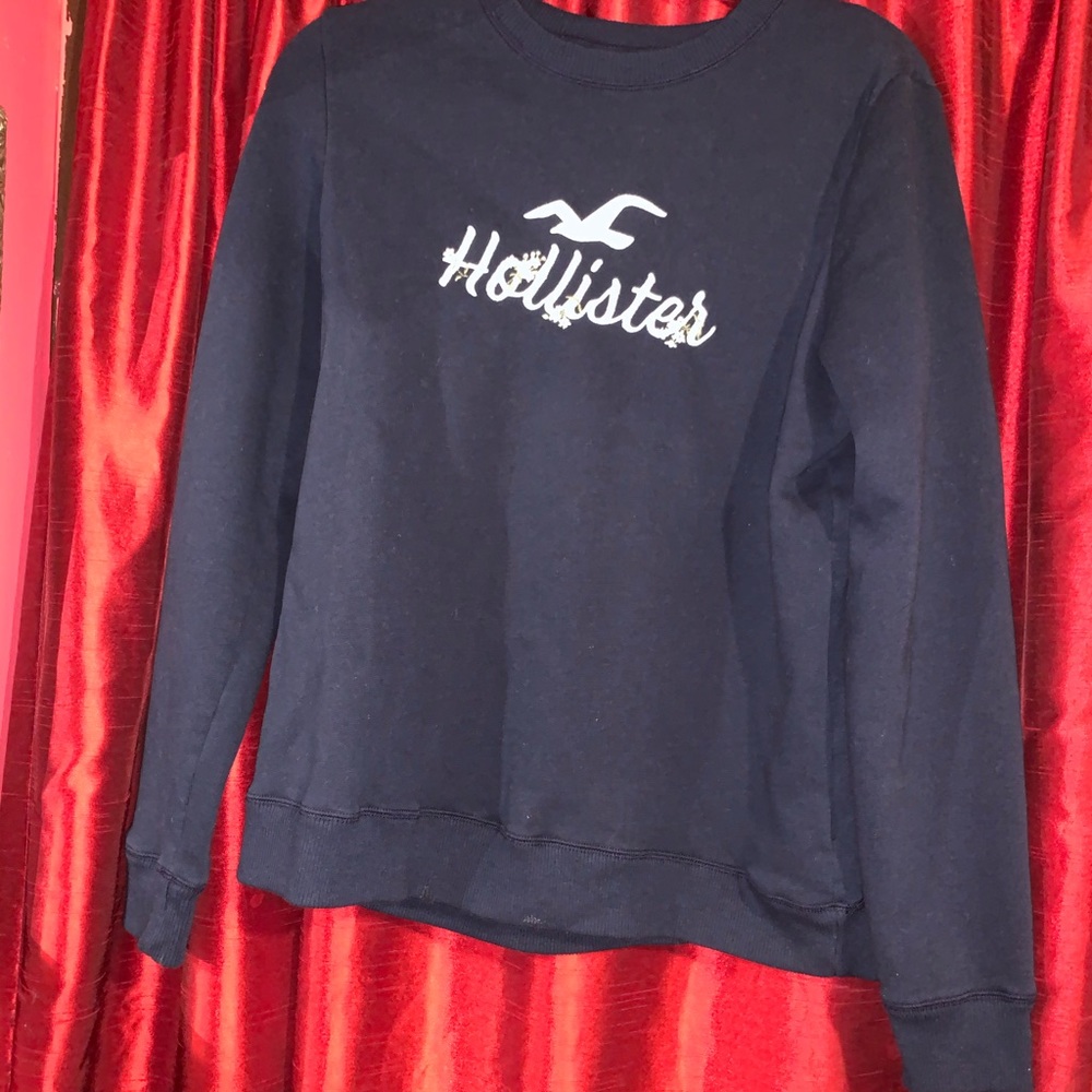 Womens Hollister Logo Pullover